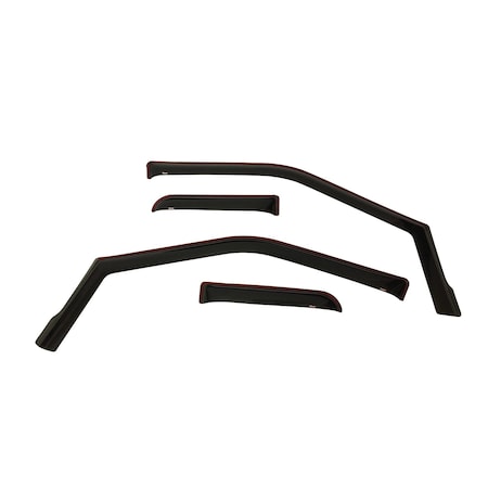 Westin In Channel Wind Deflector 4pc 72-37409